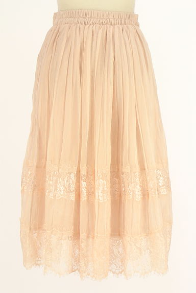 クリックで大画像表示 axes femme(アクシーズファム)の古着「ミモレ丈シアースカート(ロングスカート・マキシスカート)」大画像2へ