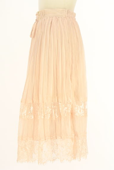 クリックで大画像表示 axes femme(アクシーズファム)の古着「ミモレ丈シアースカート(ロングスカート・マキシスカート)」大画像3へ