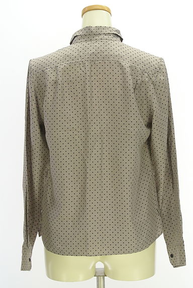 クリックで大画像表示 MARGARET HOWELL(マーガレットハウエル)の古着「ドット柄ブラウス(ブラウス)」大画像2へ