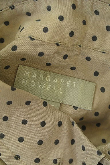 クリックで大画像表示 MARGARET HOWELL(マーガレットハウエル)の古着「ドット柄ブラウス(ブラウス)」大画像6へ