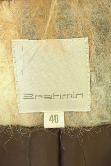 クリックで大画像表示 BRAHMIN(ブラーミン)の古着「チェック柄フェイクファーコート(コート)」大画像6へ