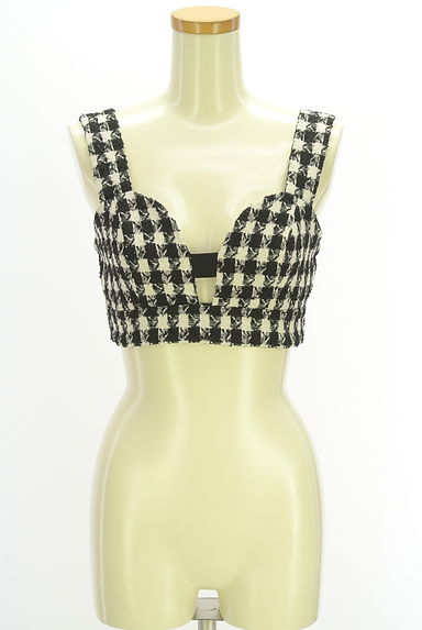 REDYAZEL（レディアゼル）の古着「チェック柄ビスチェ（カットソー・プルオーバー）」大画像１へ