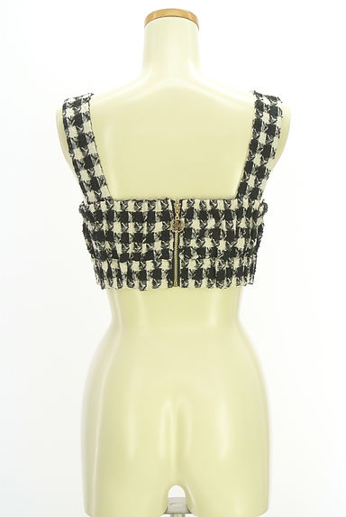 REDYAZEL（レディアゼル）の古着「チェック柄ビスチェ（カットソー・プルオーバー）」大画像２へ