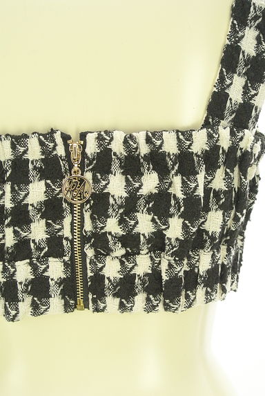 REDYAZEL（レディアゼル）の古着「チェック柄ビスチェ（カットソー・プルオーバー）」大画像５へ