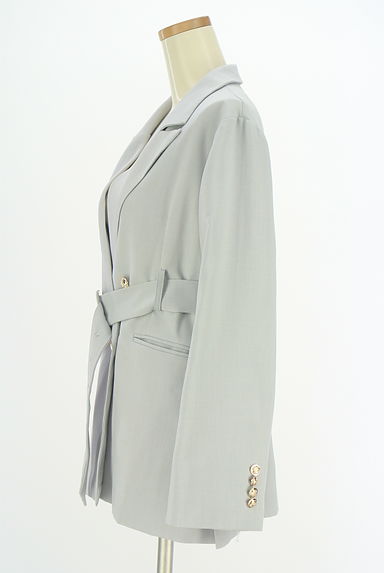 REDYAZEL（レディアゼル）の古着「ベルト付きテーラードジャケット（ジャケット）」大画像３へ