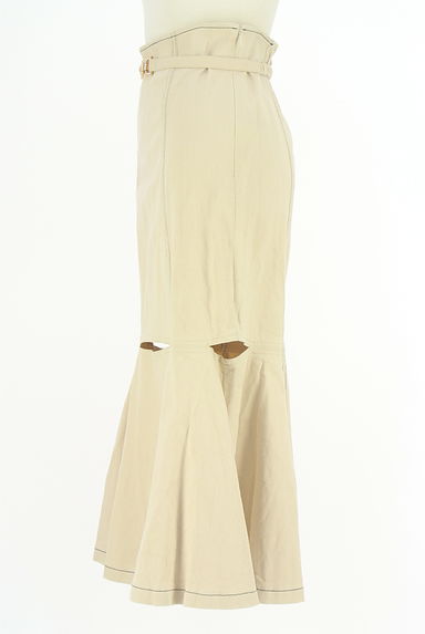 REDYAZEL（レディアゼル）の古着「ベルト付きカッティングマーメイドスカート（ロングスカート・マキシスカート）」大画像３へ