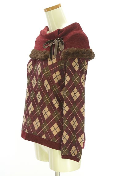 axes femme（アクシーズファム）の古着「オフショルダーニット（セーター）」大画像３へ