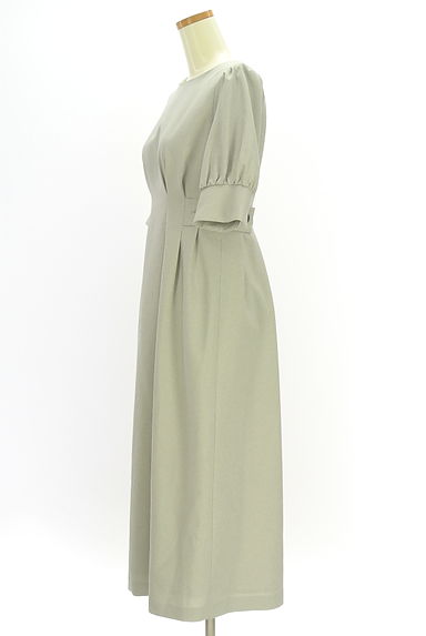 クリックで大画像表示 NATURAL BEAUTY BASIC(ナチュラルビューティベーシック)の古着「半そでパフスリーブワンピース(ワンピース・チュニック)」大画像3へ