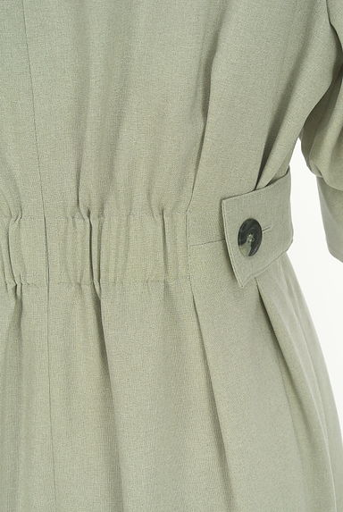 クリックで大画像表示 NATURAL BEAUTY BASIC(ナチュラルビューティベーシック)の古着「半そでパフスリーブワンピース(ワンピース・チュニック)」大画像5へ