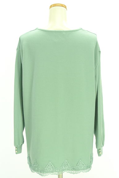 axes femme（アクシーズファム）の古着「裾レースプルオーバー（カットソー・プルオーバー）」大画像２へ