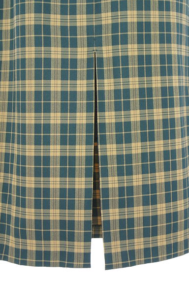 クリックで大画像表示 N.Natural Beauty Basic*(エヌ ナチュラルビューティーベーシック)の古着「チェック柄ロングスカート(ロングスカート・マキシスカート)」大画像5へ