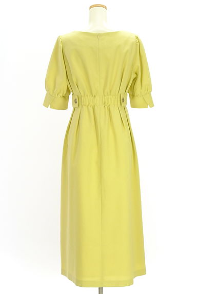 NATURAL BEAUTY BASIC（ナチュラルビューティベーシック）の古着「ウエストタックロングフレアワンピース（ワンピース・チュニック）」大画像２へ