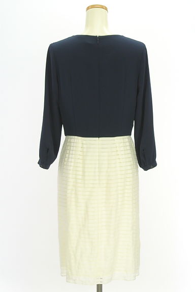 UNITED ARROWS（ユナイテッドアローズ）の古着「green label relaxing 膝丈ドッキングワンピ（ワンピース・チュニック）」大画像２へ