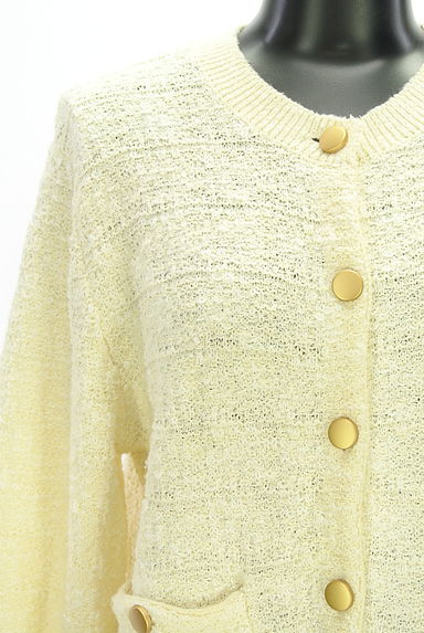 PLST（プラステ）の古着「ツイードニットカーディガン（カーディガン・ボレロ）」大画像４へ