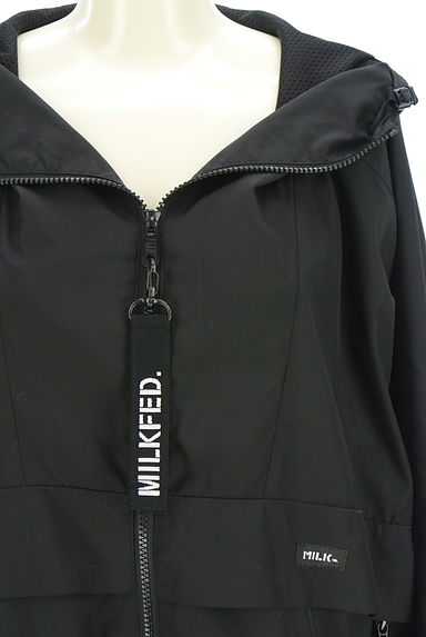 MILKFED.（ミルク フェド）の古着「バックロゴマウンテンパーカー（ブルゾン・スタジャン）」大画像４へ
