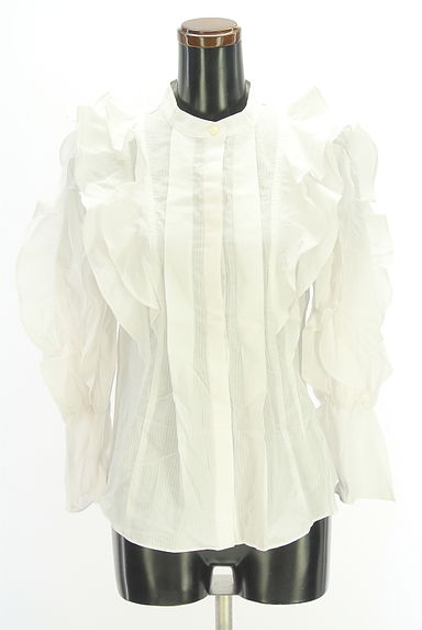 クリックで大画像表示 Snidel(スナイデル)の古着「フリルシャツ(ブラウス)」大画像1へ