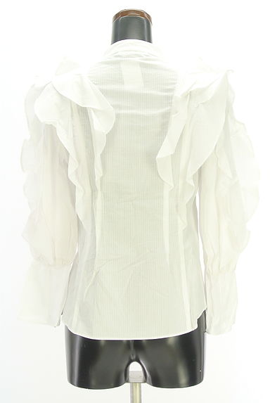 クリックで大画像表示 Snidel(スナイデル)の古着「フリルシャツ(ブラウス)」大画像2へ