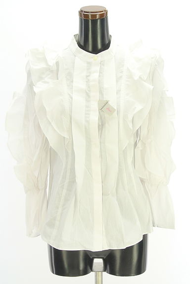 クリックで大画像表示 Snidel(スナイデル)の古着「フリルシャツ(ブラウス)」大画像4へ