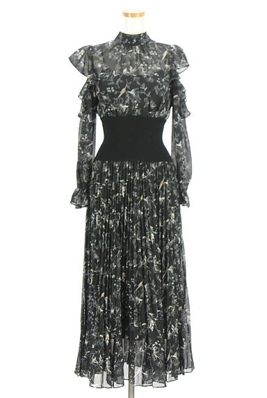 クリックで大画像表示 Snidel(スナイデル)の古着「オープンショルダーシフォンワンピース(ワンピース・チュニック)」大画像1へ