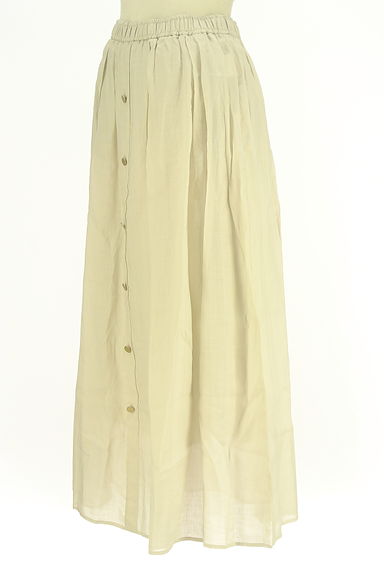 LAUTREAMONT（ロートレアモン）の古着「ロングシアースカート（ロングスカート・マキシスカート）」大画像３へ