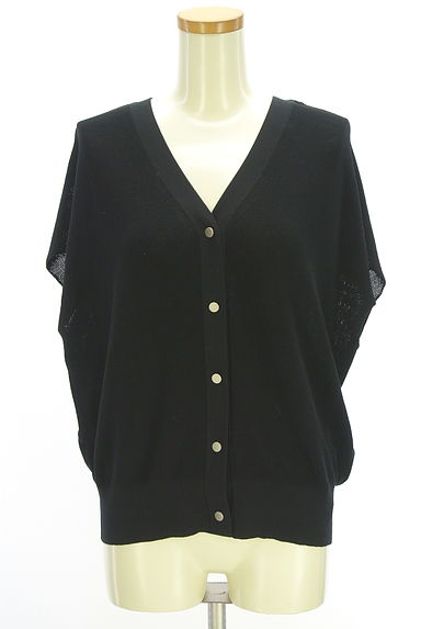 クリックで大画像表示 LAUTREAMONT(ロートレアモン)の古着「ノースリニットカーディガン(ベスト・ジレ)」大画像1へ