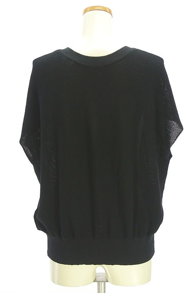 クリックで大画像表示 LAUTREAMONT(ロートレアモン)の古着「ノースリニットカーディガン(ベスト・ジレ)」大画像2へ