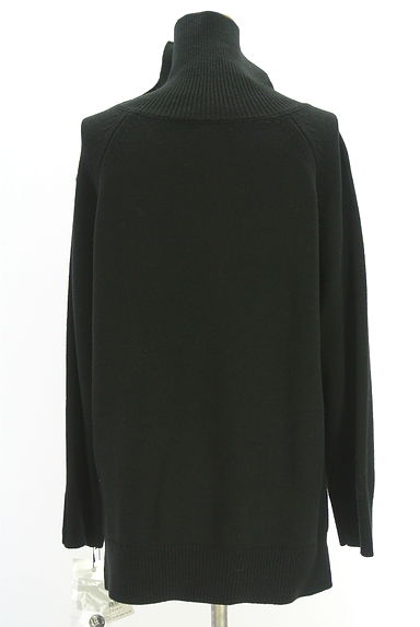 DOUBLE STANDARD CLOTHING（ダブルスタンダードクロージング）の古着「ワッペン付きモックネックニットトップス（ニット）」大画像２へ