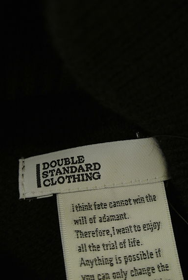 DOUBLE STANDARD CLOTHING（ダブルスタンダードクロージング）の古着「ワッペン付きモックネックニットトップス（ニット）」大画像６へ