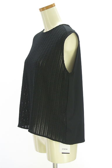 クリックで大画像表示 LAUTREAMONT(ロートレアモン)の古着「前レースノースリカットソー(ニット)」大画像3へ