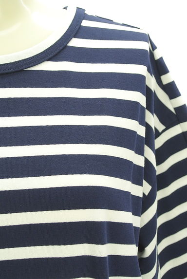 LA MARINE FRANCAISE（マリンフランセーズ）の古着「ボーダー柄半そでTシャツワンピース（ワンピース・チュニック）」大画像５へ