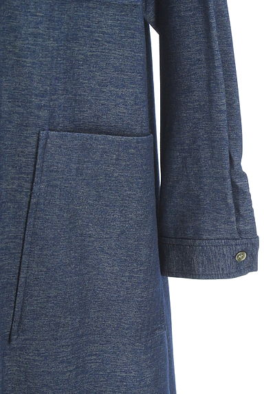 LA MARINE FRANCAISE（マリンフランセーズ）の古着「バンドカラーシャツワンピース（ワンピース・チュニック）」大画像５へ