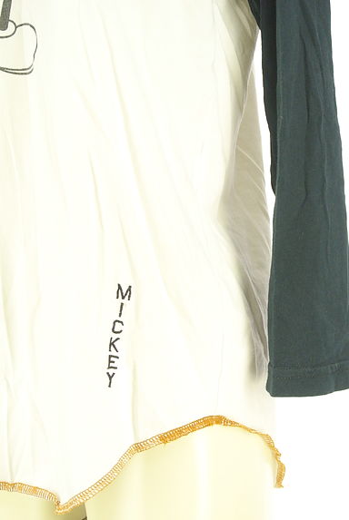 CUBE SUGAR（キューブシュガー）の古着「ラグランミッキーTシャツ（Ｔシャツ）」大画像５へ