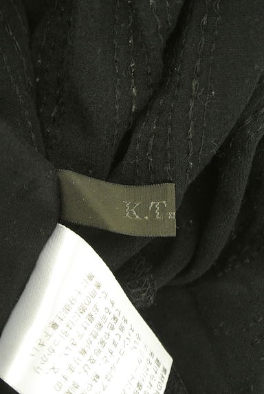 COMME CA（コムサ）の古着「KT KIYOKO TAKASE スパンコールボーダーTシャツ（Ｔシャツ）」大画像６へ
