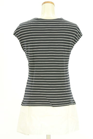 COMME CA（コムサ）の古着「別地切替ペプラムカットソー（カットソー・プルオーバー）」大画像２へ