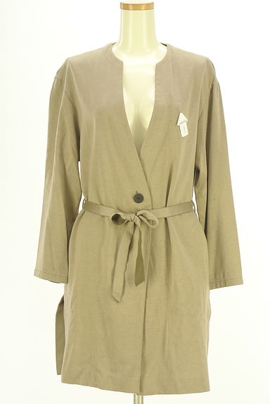 クリックで大画像表示 COMME CA(コムサ)の古着「キーネックニットカーディガン(カーディガン・ボレロ)」大画像4へ