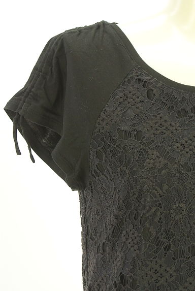 クリックで大画像表示 COMME CA(コムサ)の古着「KT KIYOKO TAKASE レースカットソー(カットソー・プルオーバー)」大画像4へ