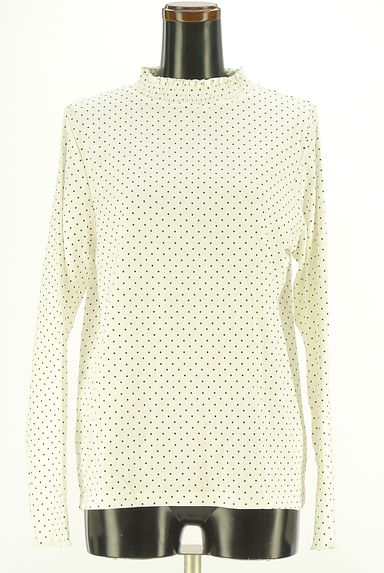 クリックで大画像表示 studio CLIP(スタディオクリップ)の古着「ドット柄カットソー(カットソー・プルオーバー)」大画像1へ