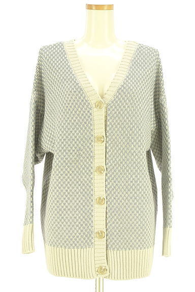 クリックで大画像表示 studio CLIP(スタディオクリップ)の古着「Vネックニットカーディガン(カーディガン・ボレロ)」大画像1へ