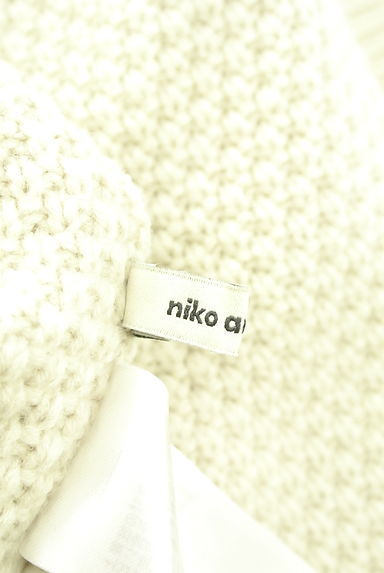 niko and...（ニコ アンド）の古着「ラインニットカーディガン（カーディガン・ボレロ）」大画像６へ