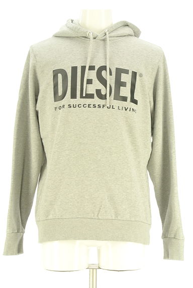 DIESEL（ディーゼル）の古着「ロゴプリントスウェットパーカー（スウェット・パーカー）」大画像１へ