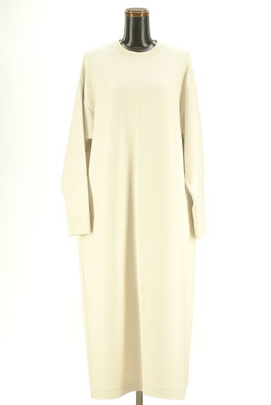 クリックで大画像表示 ATON(エイトン)の古着「コットンロングワンピース(ワンピース・チュニック)」大画像1へ