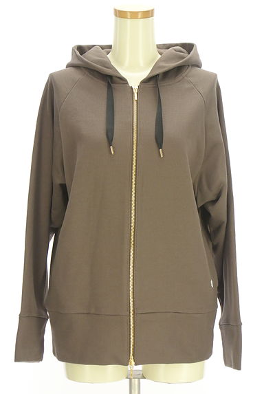 クリックで大画像表示 BEIGE,(ベイジ,)の古着「ジップアップスウェットパーカー(スウェット・パーカー)」大画像1へ