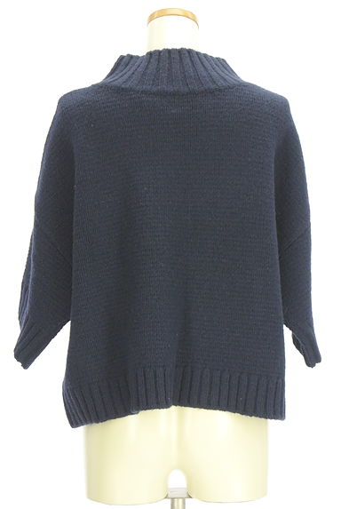 Spick and Span（スピック＆スパン）の古着「袖ラインモックネックニットトップス（セーター）」大画像２へ