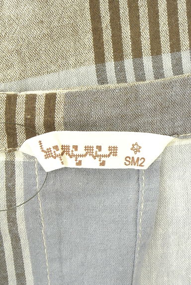 Samansa Mos2（サマンサモスモス）の古着「SM2 チェック柄カットソー（カットソー・プルオーバー）」大画像６へ