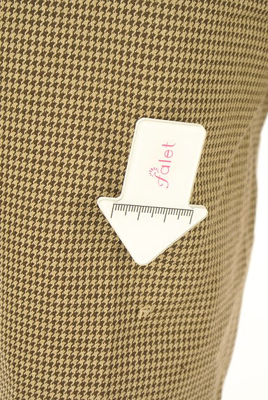 クリックで大画像表示 STRAWBERRY-FIELDS(ストロベリーフィールズ)の古着「千鳥格子柄テーパードパンツ(パンツ)」大画像5へ