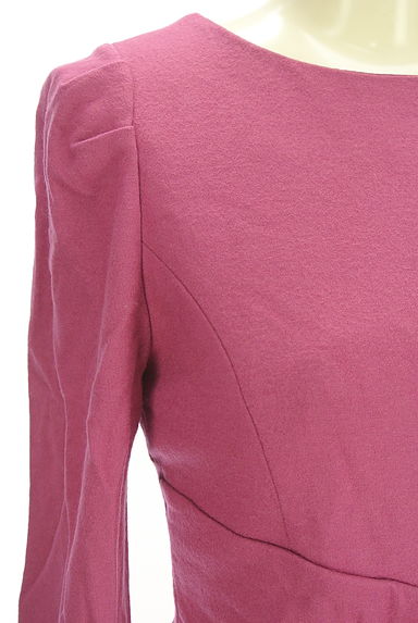 クリックで大画像表示 STRAWBERRY-FIELDS(ストロベリーフィールズ)の古着「ウエストリボンカットソー(カットソー・プルオーバー)」大画像4へ