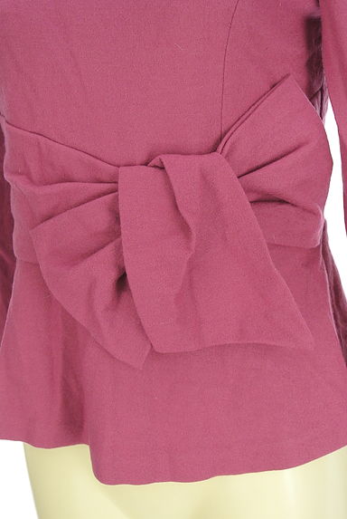 クリックで大画像表示 STRAWBERRY-FIELDS(ストロベリーフィールズ)の古着「ウエストリボンカットソー(カットソー・プルオーバー)」大画像5へ