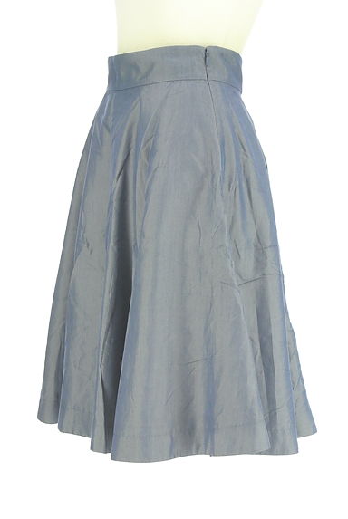 PROPORTION BODY DRESSING（プロポーションボディドレッシング）の古着「光沢フレア膝丈スカート（スカート）」大画像３へ