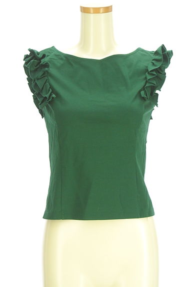 クリックで大画像表示 UNIVERVAL MUSE(ユニバーバルミューズ)の古着「ノースリティアードフリルカットソー(カットソー・プルオーバー)」大画像1へ