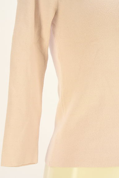 クリックで大画像表示 STRAWBERRY-FIELDS(ストロベリーフィールズ)の古着「刺繍&リボン付きリブニット(ニット)」大画像5へ